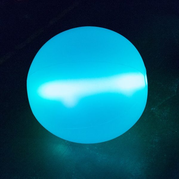 led beach ball light